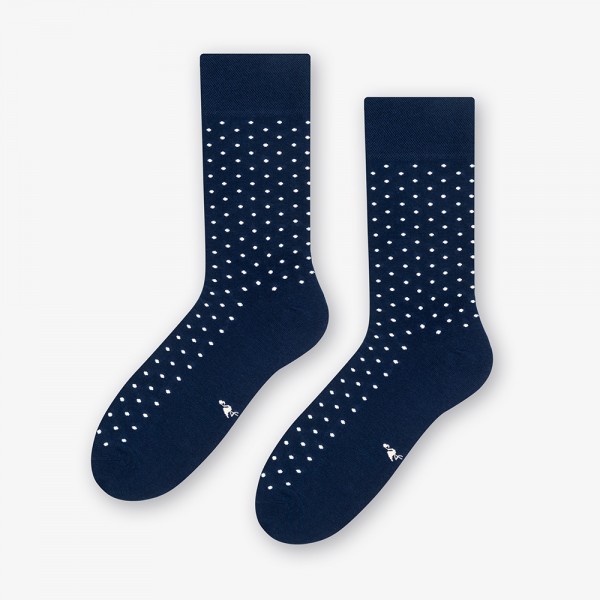 SMALL DOTS / NAVY BLUE