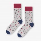 MUSICAL NOTES / MELANGE LIGHT GREY
